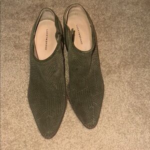 Lucky Brand Women's Olive Ankle Booties